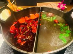 四季草本鸳鸯锅-盡膳口福跷脚牛肉火锅(北美新天地店)