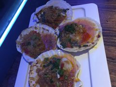 烤扇贝-三个蒙古大叔羊肉串(大宁店)