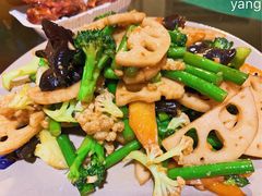 炒时蔬-一元馅饼店