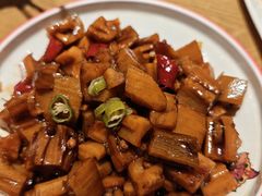 炝拌藕丁-肥三土菜馆(五四广场店)