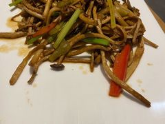 干煸茶树菇-枣子树·素食餐厅(普陀山店)