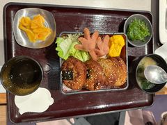 手作鸡腿肉饼定食-dodonpa.墩墩伐 便当食堂(博华广场店)