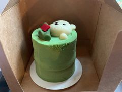 抹茶黑芝麻蛋糕-星巴克(常州新北公园店)