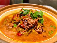 番薯杆黄牛肉-阿露佳·舌尖上的安吉菜