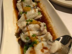 咸金桔胜瓜蒸蝴蝶斑-广州富力丽思卡尔顿酒店·丽轩·粤菜