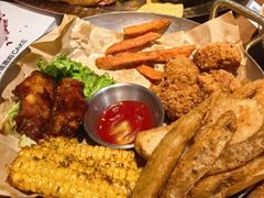 炸拼盘-魏客咖啡(中铁中心店)