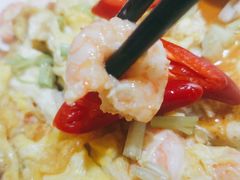 虾仁炒蛋-聪辉同安老美食饭店(大元路店)