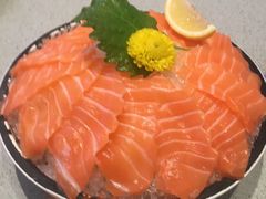 薄切深海三文鱼刺身-万岁寿司(万国店)