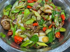 大蒜炒香肠-琴园酒家(金三角大厦店)