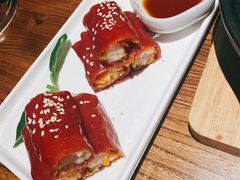 脆皮鲜虾红米肠-清真·小梅鸽香港餐厅·小鼎玖煲(立丰城店)