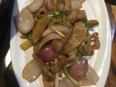 葱香猪颈肉-盈田盈粥庄(博山东路店)