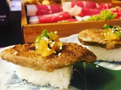 鹅肝配苹果酱握寿司-喜寿司(金狮广场店)
