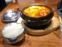嫩豆腐汤-原始泥炉烤肉(总店)