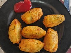 炸馬介休球-雅憩花园餐厅