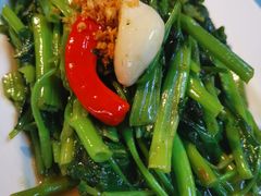 秘制虾酱炒空心菜-帕蓝·暹罗料理(曲阳店)