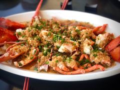 蒜蓉粉丝蒸波士顿龙虾-RIVIERA 松鹤楼(外滩店)