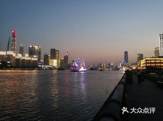 吹着夏风,目光追随着那一只只江鸥,自由地翱翔在浦江上空