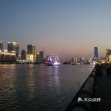 吹着夏风,目光追随着那一只只江鸥,自由地翱翔在浦江上空