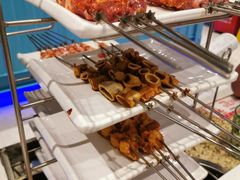 现穿羊肉串-丰茂烤串(建设街店)