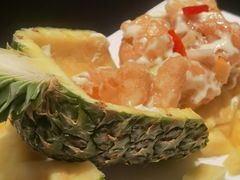 凤梨芥末虾球-丽晶轩中餐厅(重庆丽晶酒店)