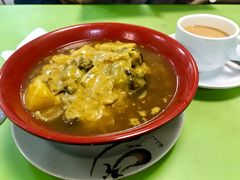 秘制咖喱牛腩汤面-胜利茶餐室