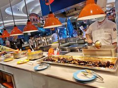 自助取餐区-帝企鹅自助餐厅•儿童岛•真企鹅(长隆企鹅酒店)