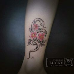 -幸运7纹身刺青Lucky7tattoo