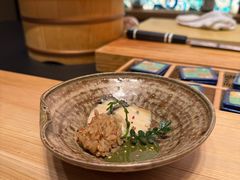 矶煮鲍鱼配鲍鱼肝酱-小十Omakase(地王大厦店)