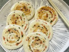 香煎葱油饼-桃园盛宴·岭南粤菜·手工茶点(南庄店)