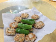 尖椒鱼饼-大笑饭堂(甲子桥店)