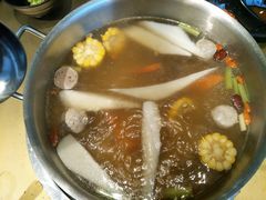 牛骨汤底-手选潮汕鲜活牛肉火锅(二七广场店)