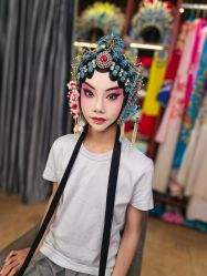 -胭脂猫京剧摄影