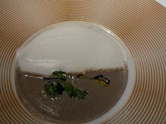 卡布奇诺黑松露蘑菇汤-弗兰克牛排西餐厅Ribone steak house(柠檬花园店)