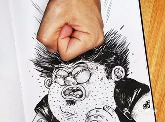 这组漫画与现实结合，诙谐幽默