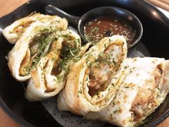 豬排蛋餅-甘单茶事小馆(洋河店)