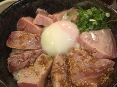 吞拿鱼扒温泉蛋定食-定食Doraya(骆克道店)