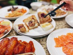铁板煎鹅肝-禾斗海鲜自助(市南银座店)