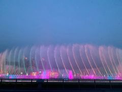 -大连星海广场音乐喷泉