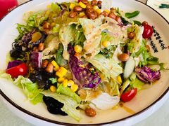 金杏大拌菜-金杏·粘卷子 烤鸭 农家菜