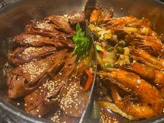 鸭头PK虾-一品渝香干锅鸭头(平安店)