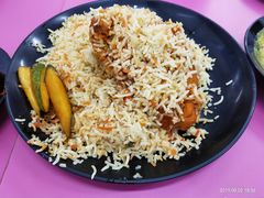 鸡腿手抓饭-新加坡Zam Zam餐馆