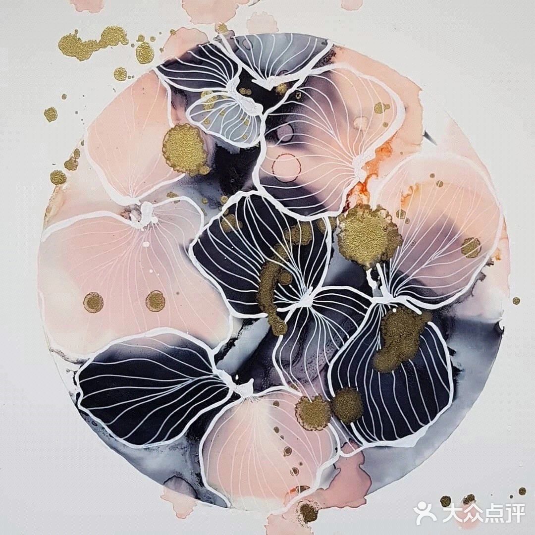 自己也可以画的墙绘装饰画