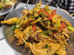 干锅手撕鸡-澎湖湾农家菜(八一路楚天府店)
