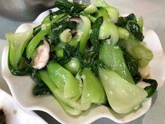 香菇油菜-东门老磨坊羊汤馆(兰山新东关店)