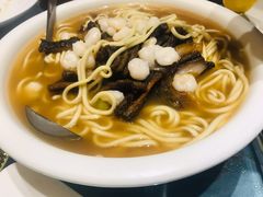 招牌虾爆膳面-奎元馆.百年奎元.非遗传承(西湖边的解放路店)