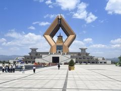 -法门文化景区-合十舍利塔