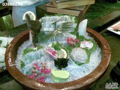比目鱼刺身-松子料理(白家庄店)