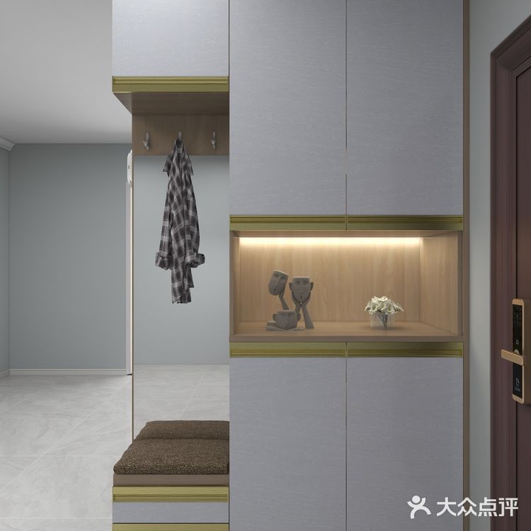 全屋定制✔入户柜，鞋柜，风格简约