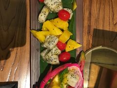 秋葵火龙果沙拉-黑牛の店·和牛烧肉(合生汇店)