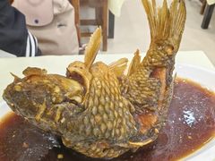 罾蹦鲤鱼-奥华餐厅·老张记(台基厂店)